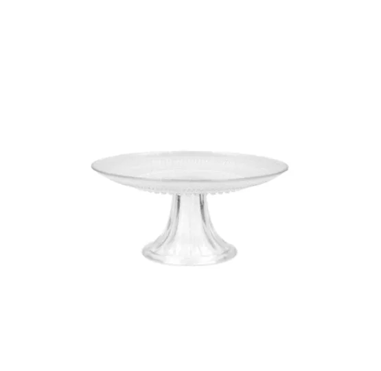 Jupiter Clear Mini Cake and Cupcake Stand 8.5x8.5x4"     