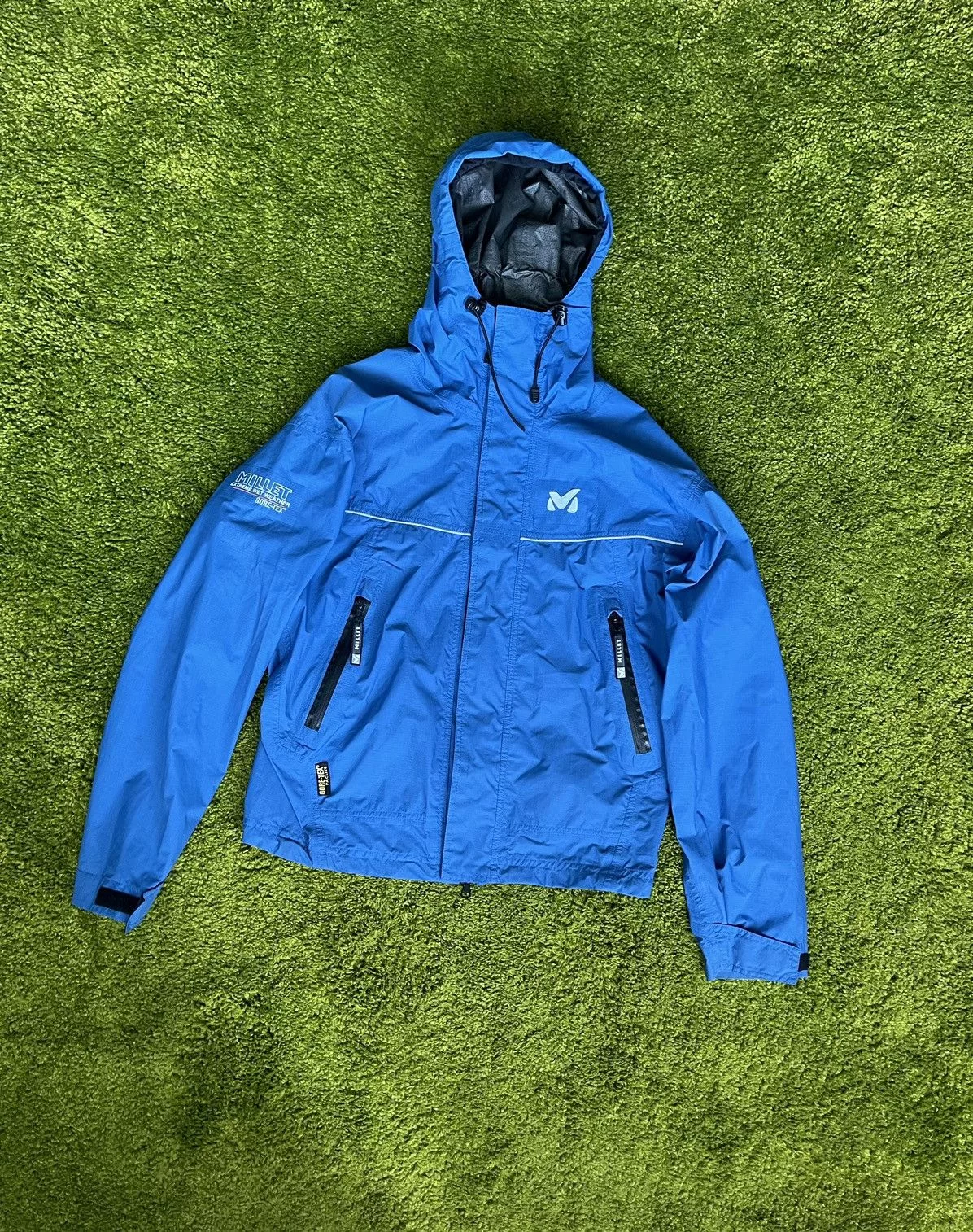 Goretex Light Jackets Goretex Millet gorpcore style Gore-Tex membrane jacket Blue