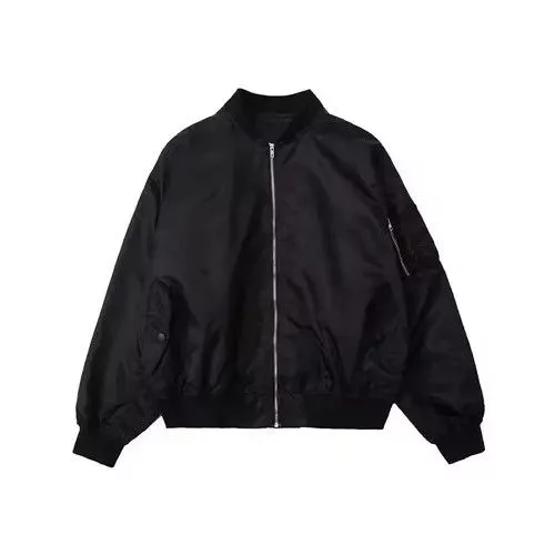 Other Light Jackets Other Skeleton Graphic Black Bomber Jacket Avant-Garde