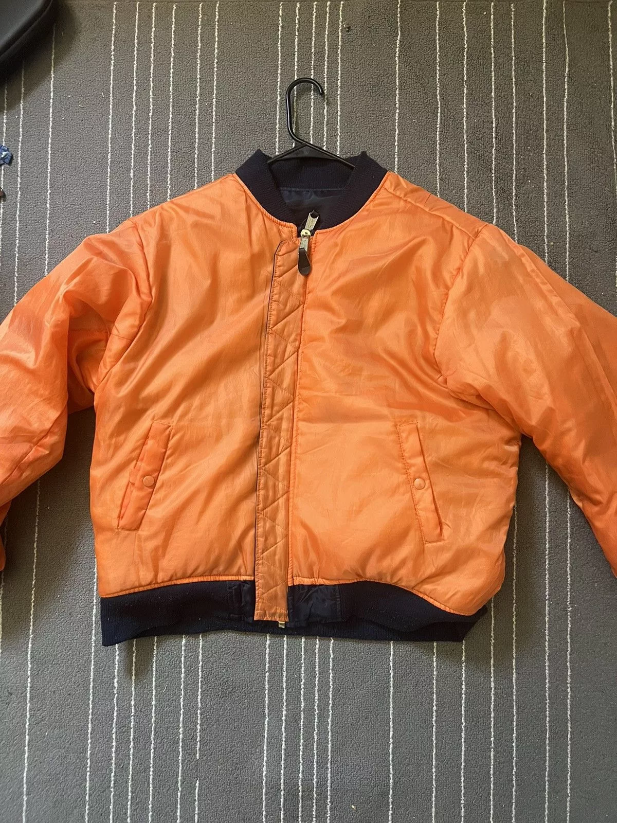 Vintage Bombers Vintage Ma-1 bomber jacket Blue