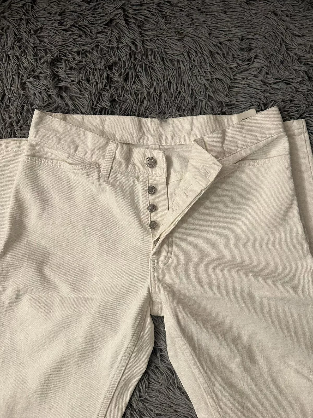 Helmut Lang Denim Helmut Lang White Denim Pants