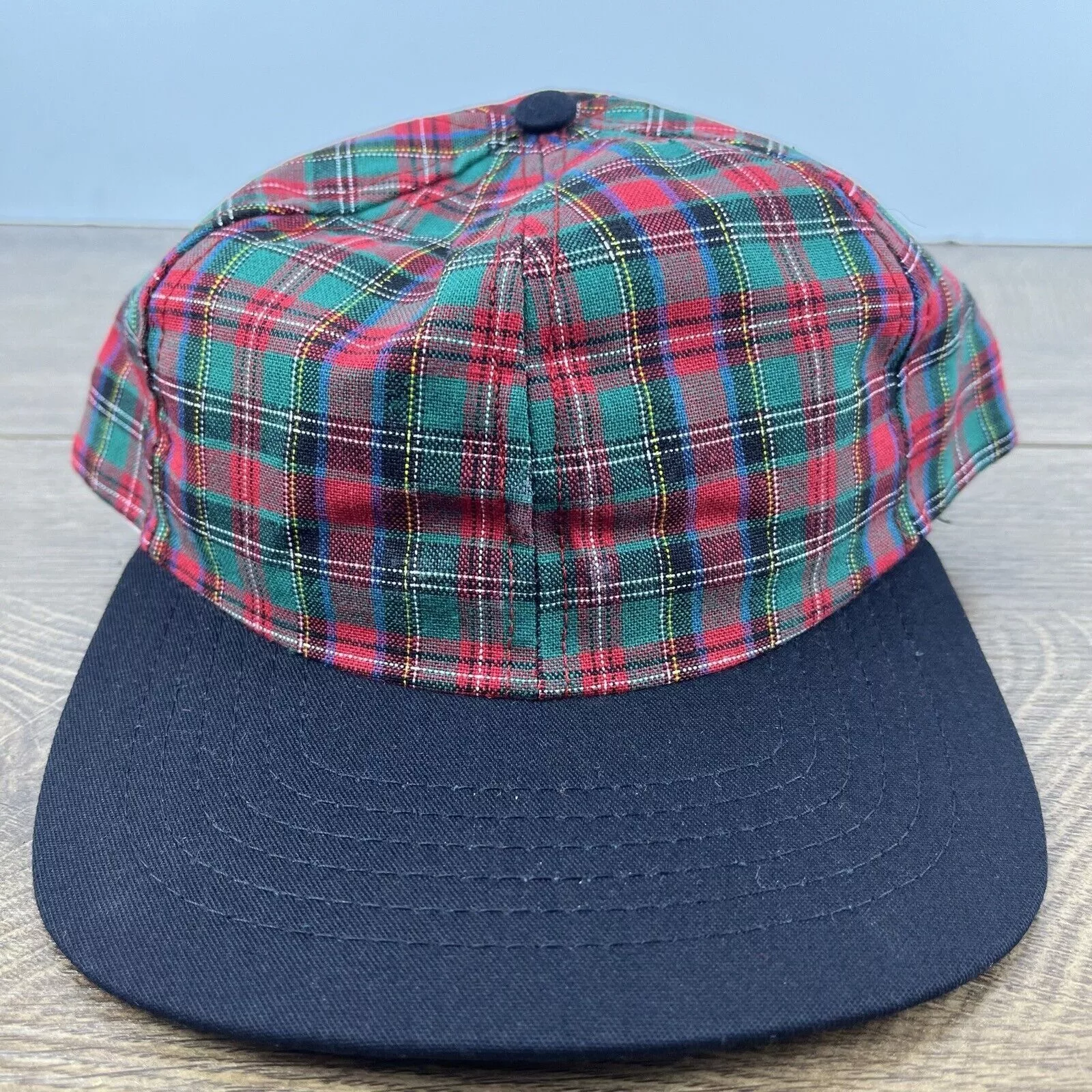 Other Hats Other Red Green Christmas Snapback Hat Red Cap Hat Adjustable Hat