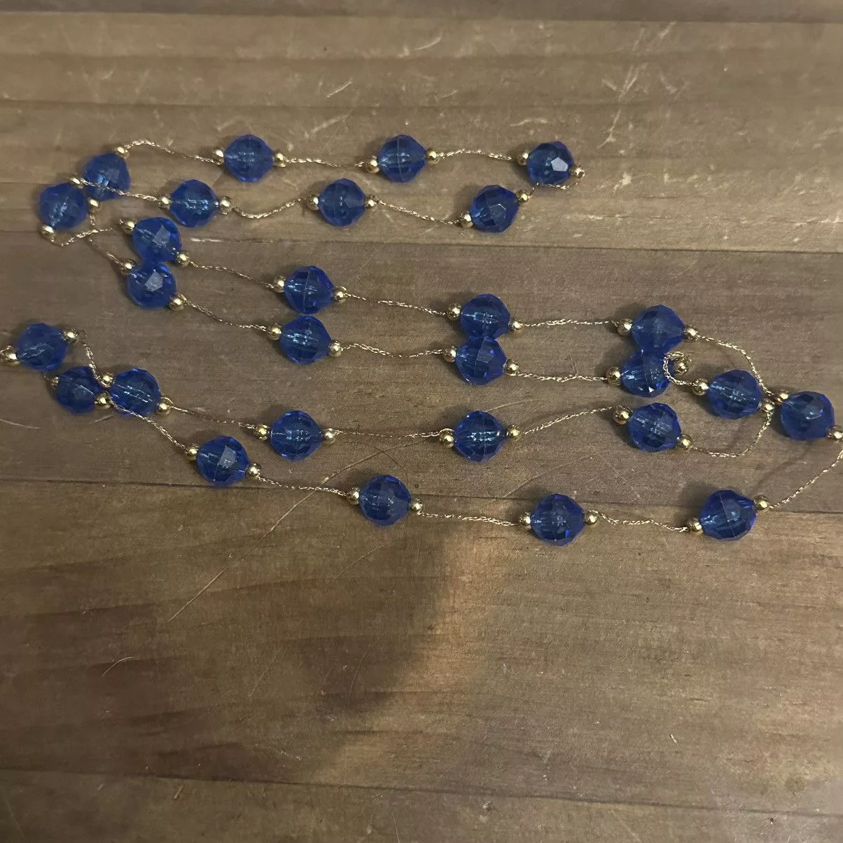 Other Necklaces Other Blue bead chain necklace