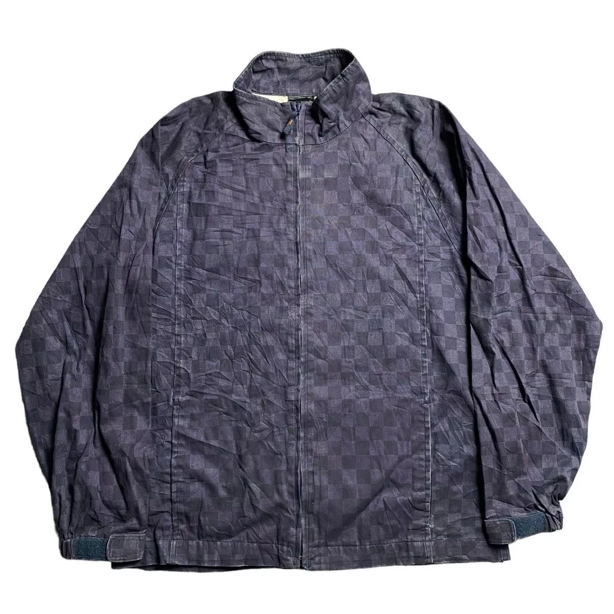 Beams Plus Light Jackets Beams Plus × Japanese Brand Beams Japan Chekeredboard Zipper Up Jacket Multi Streetwear