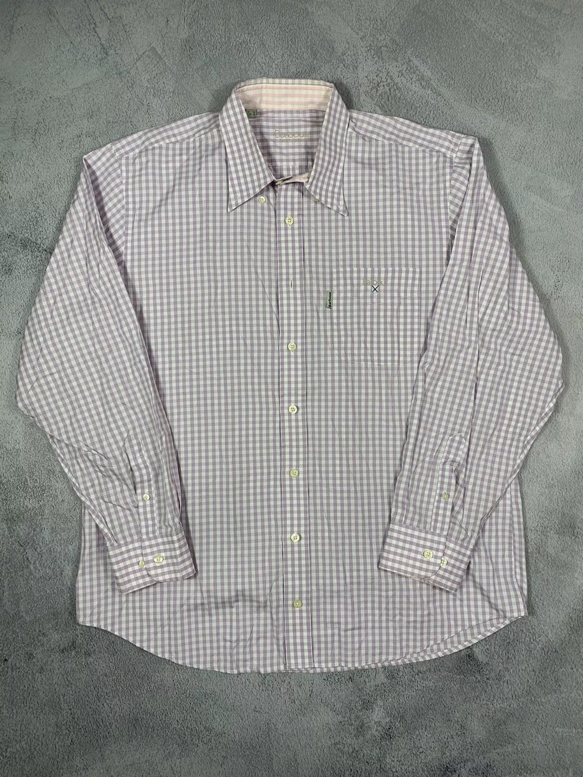 Barbour Shirts Button Ups Barbour × Vintage Vintage Y2K Barbour button ups check shirt size XL Multi Streetwear