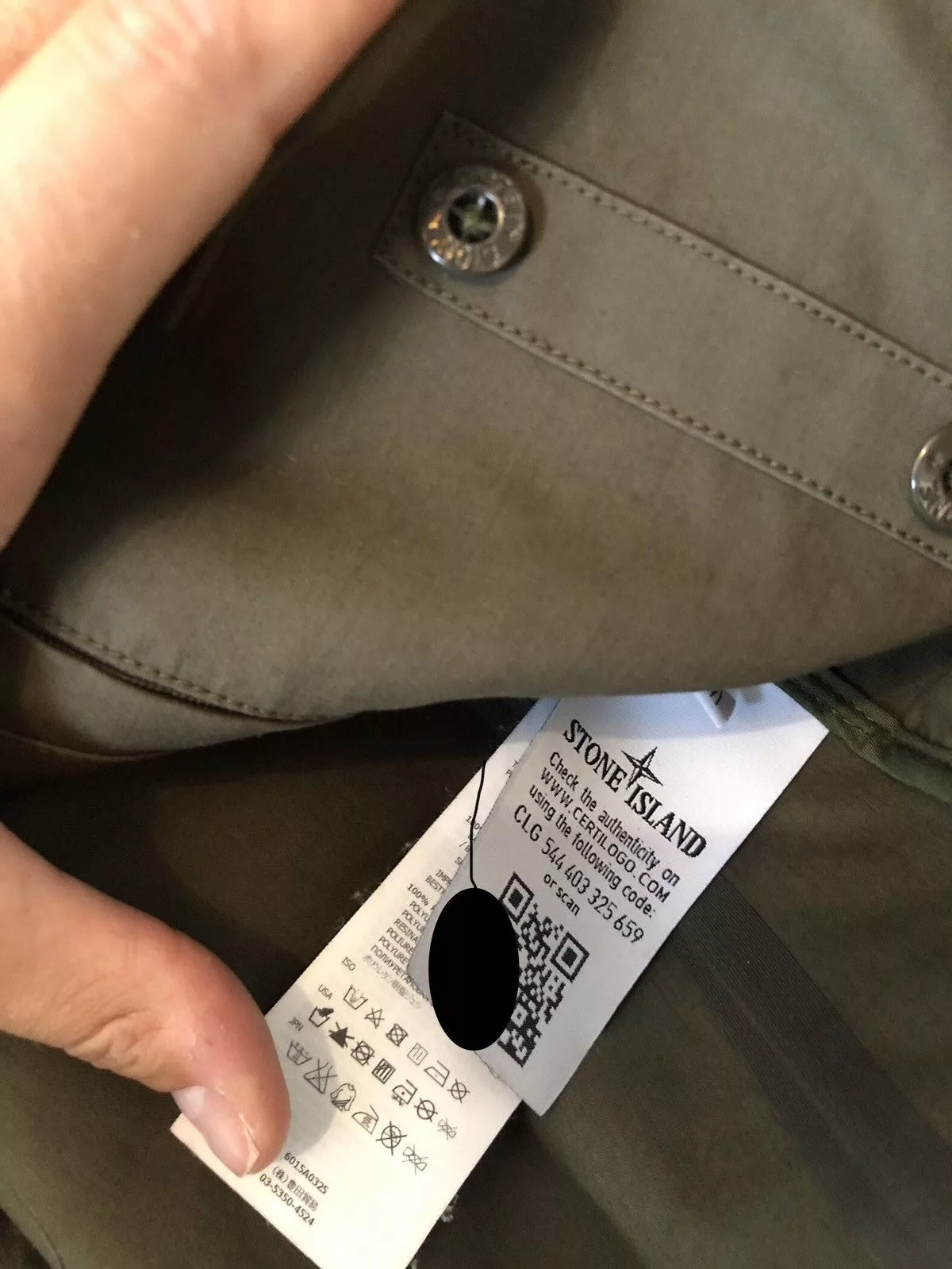 Stone Island Light Jackets Jacket Stone Island A0325 Green