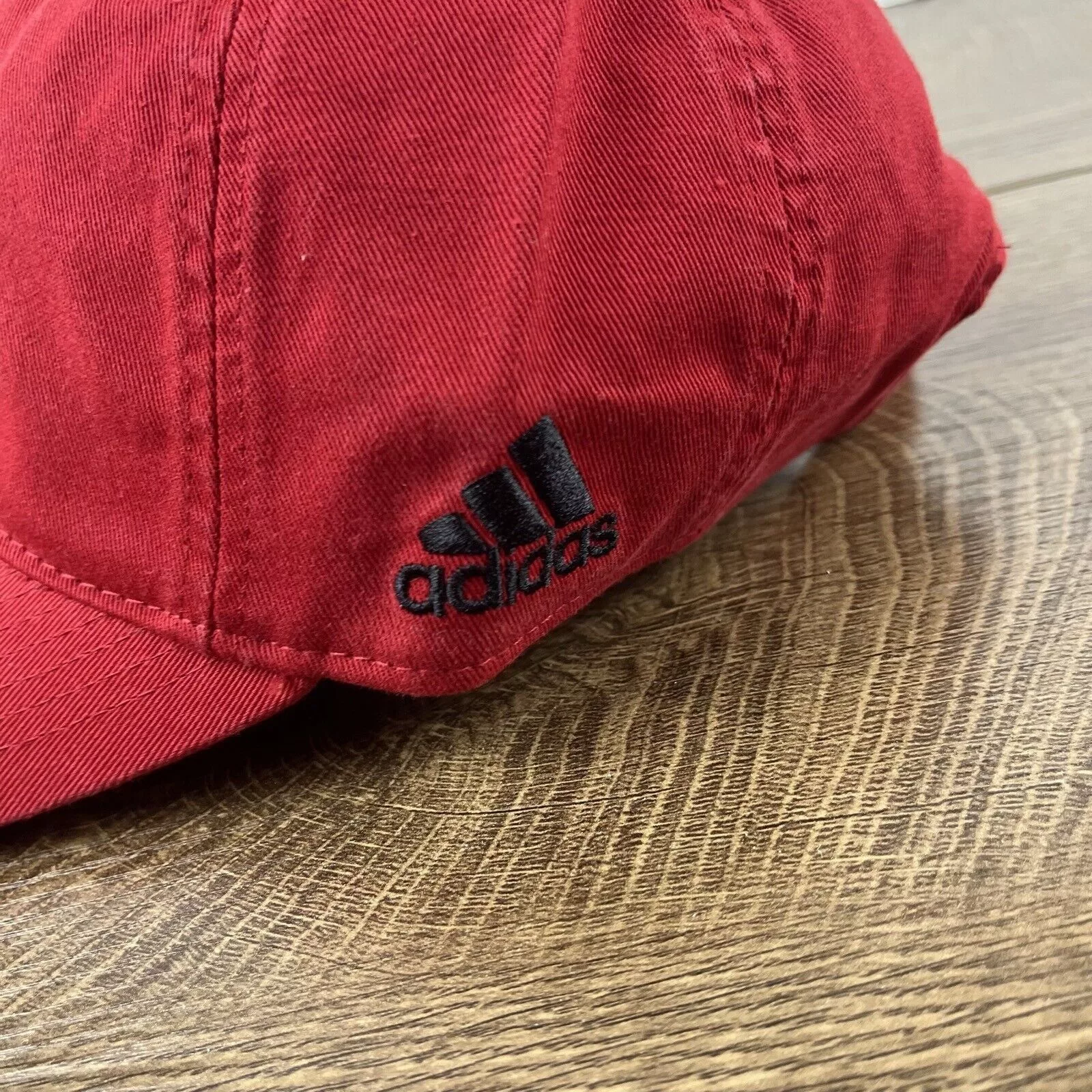 Adidas Hats NC State Wolfpack Womens Hat Red Cap Adidas Adjustable Red A