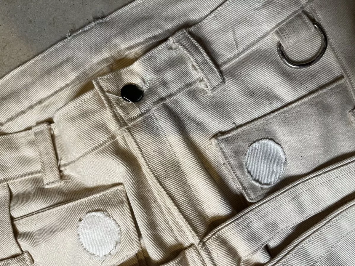Handmade Denim Handmade Binding Cargo Denim Beige