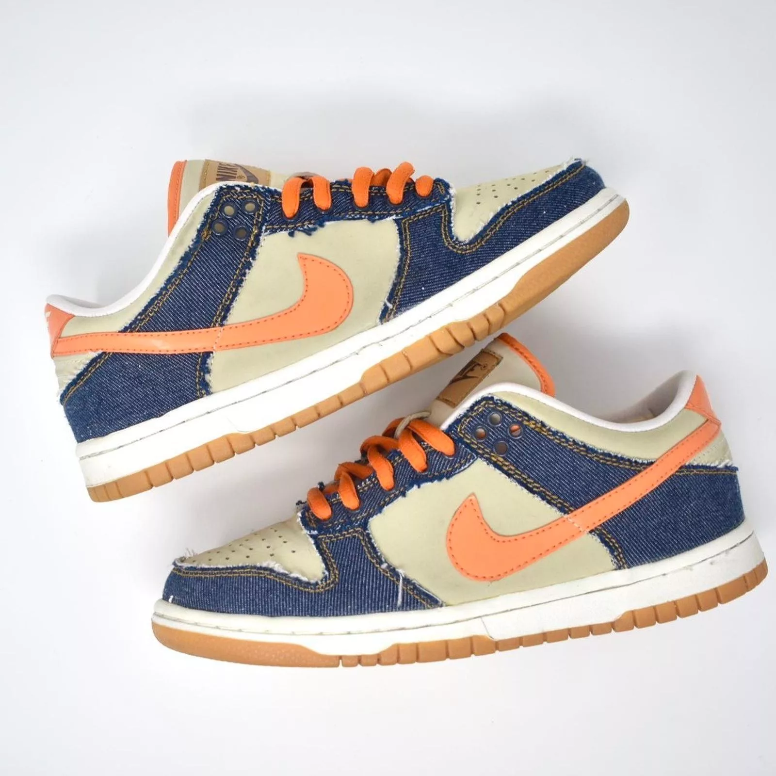Nike Low Top Sneakers 2007 Nike Dunk Low “Orange Denim”