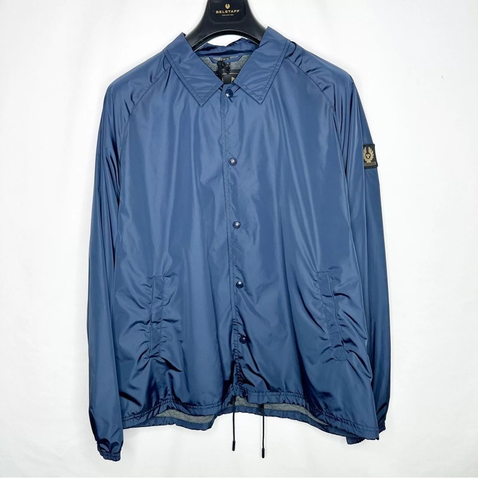 Belstaff Light Jackets BELSTAFF Teamster Dark Navy Jacket NWT in Size 42 Blue