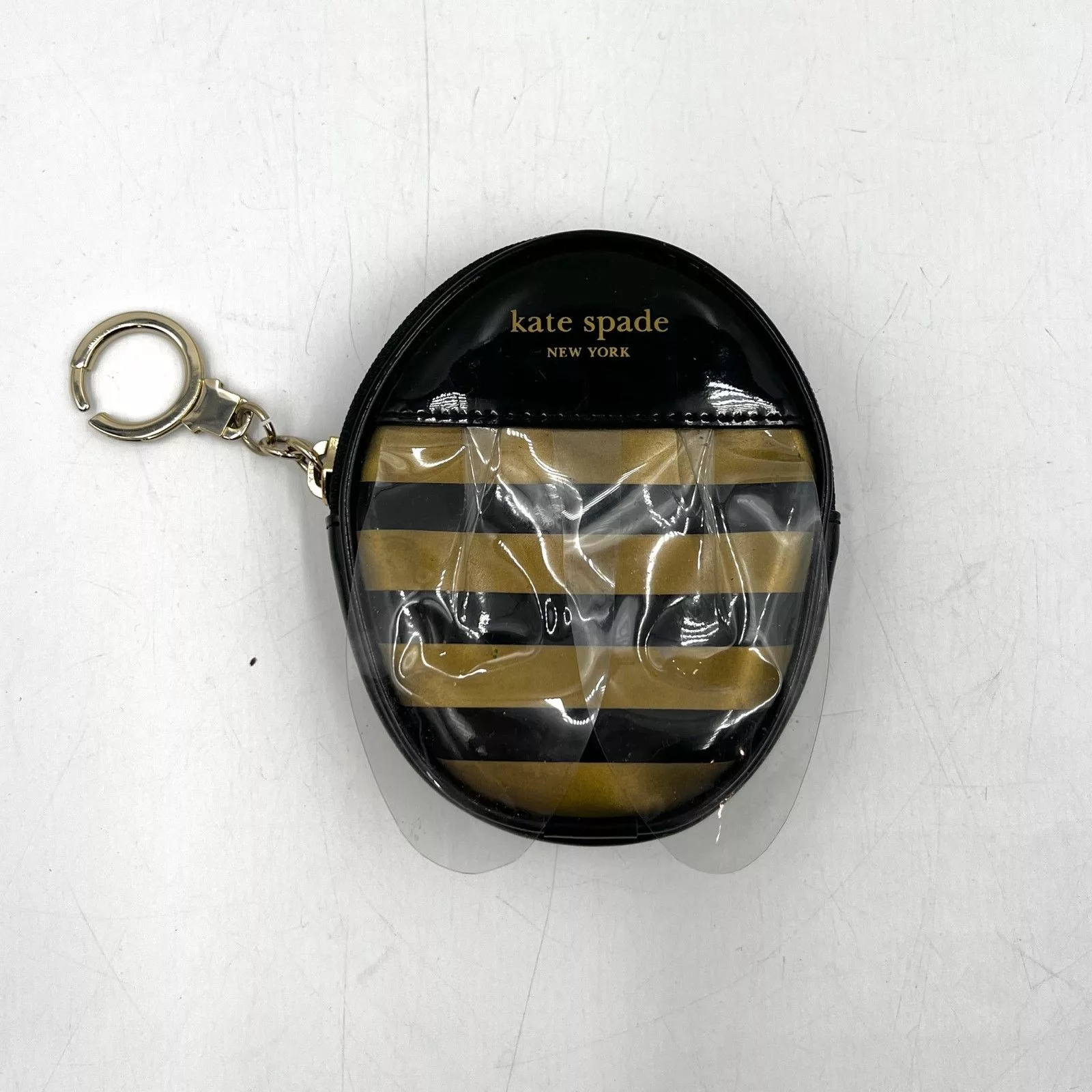 Kate Spade Miscellaneous Kate Spade Bee Coin Purse Key Chain Bag Accessory Black