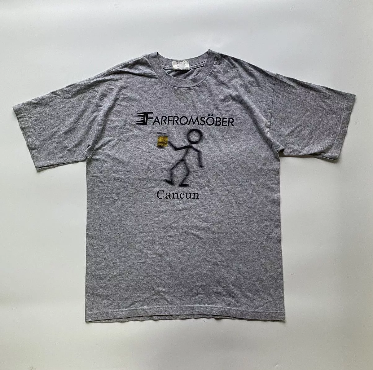 Vintage Long Sleeve T Shirts Vintage FARFROMSOBER Silver