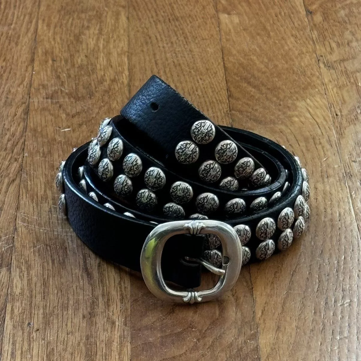 Chrome Hearts Belts Chrome Hearts Gunslinger Studded Belt Black