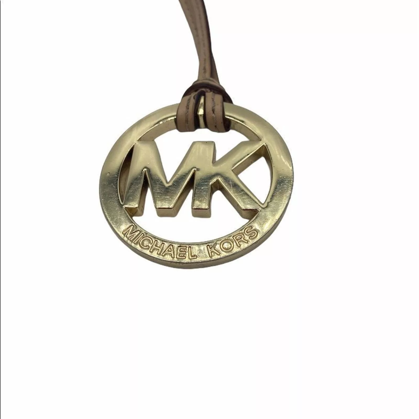 Michael Kors Miscellaneous Authentic MICHAEL KORS Logo Bag Charm Brown