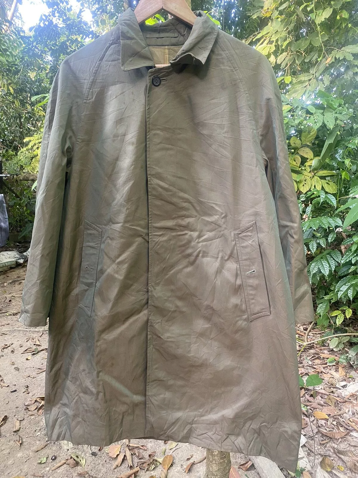 Burberry Light Jackets Burberry × Japanese Brand BIDDING OFFER💥VINTAGE BURBERRY TRENCH COAT Multi