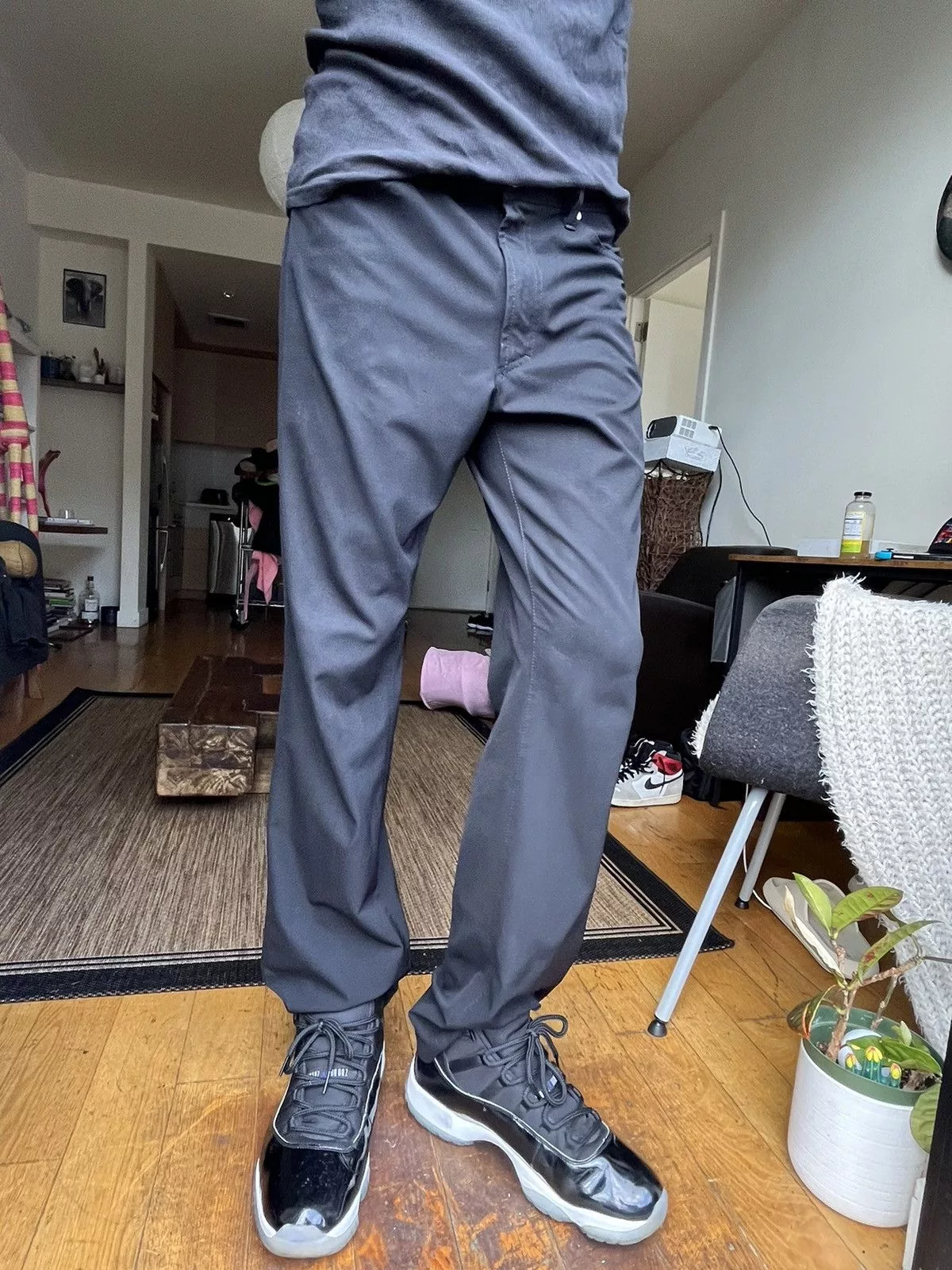 Versace Casual Pants Versace × Vintage Versace vintage male pants Black