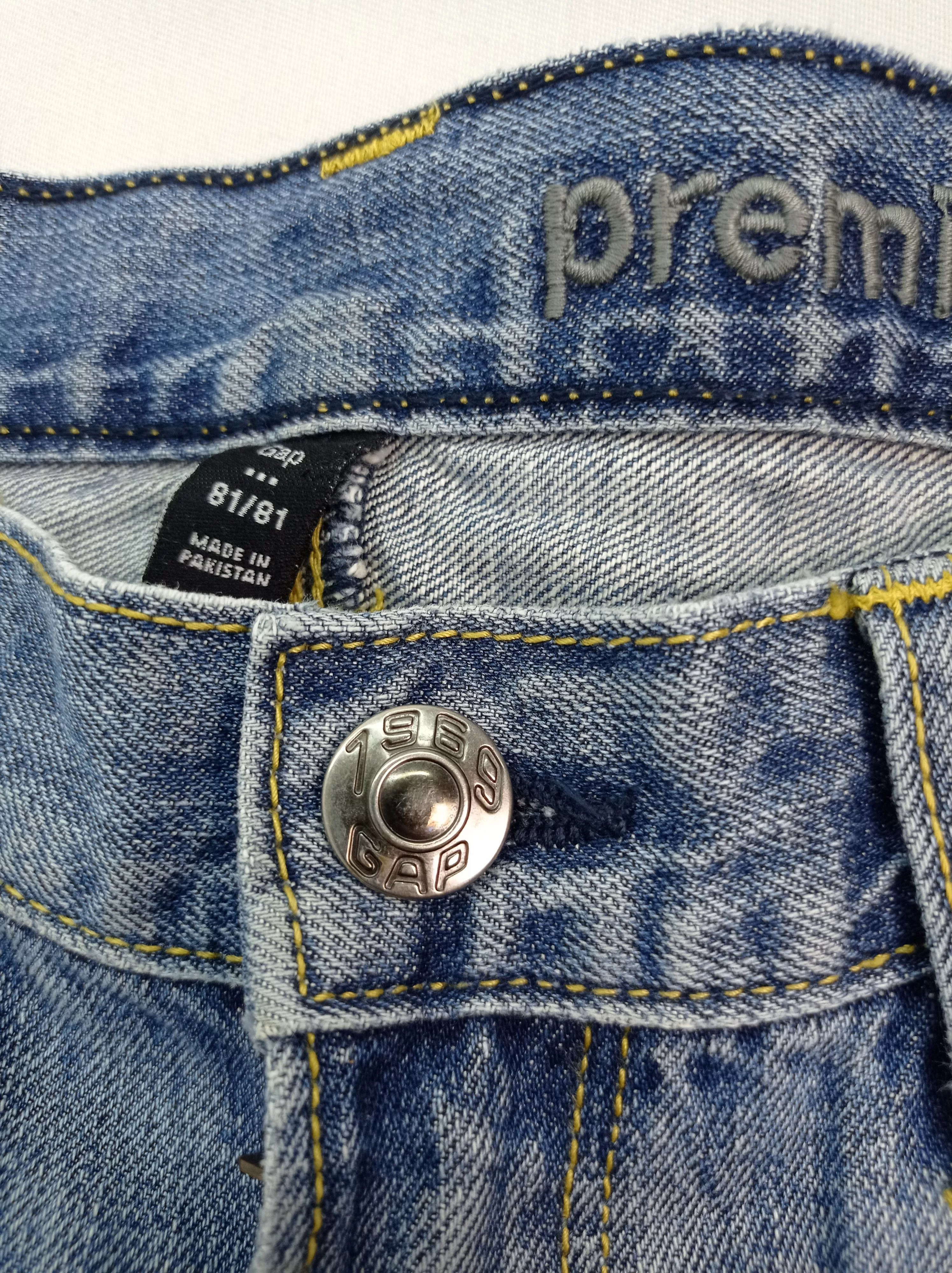 Gap Denim Gap Distressed Denim Pants Blue