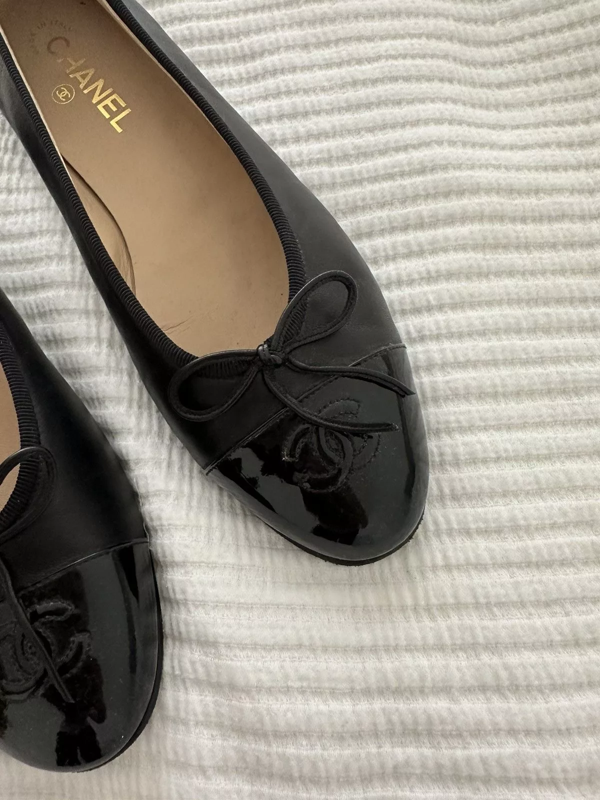 Chanel Flats Chanel Ballet Flats Black