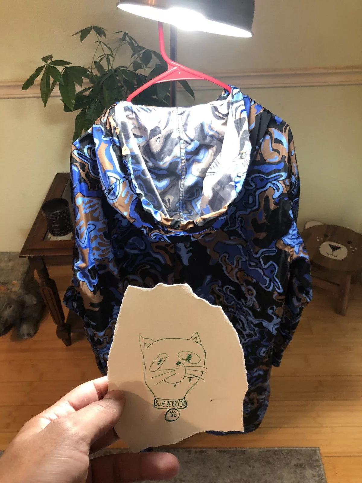 Marni Raincoats Marni dance bunny nylon coat Blue
