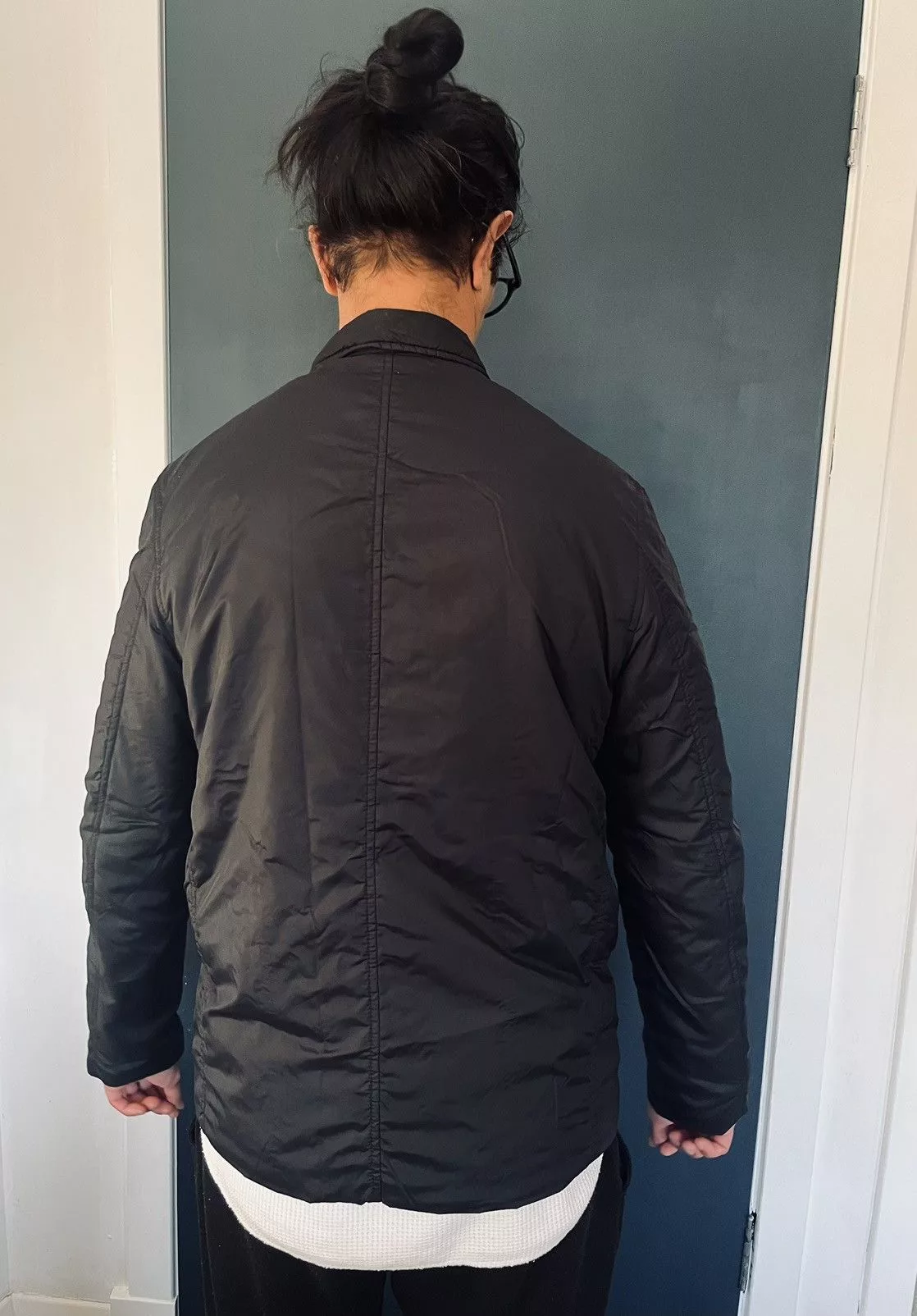 Acne Studios Light Jackets Acne Studios Acne Studio Nylon shirt jacket. Aw14 Black