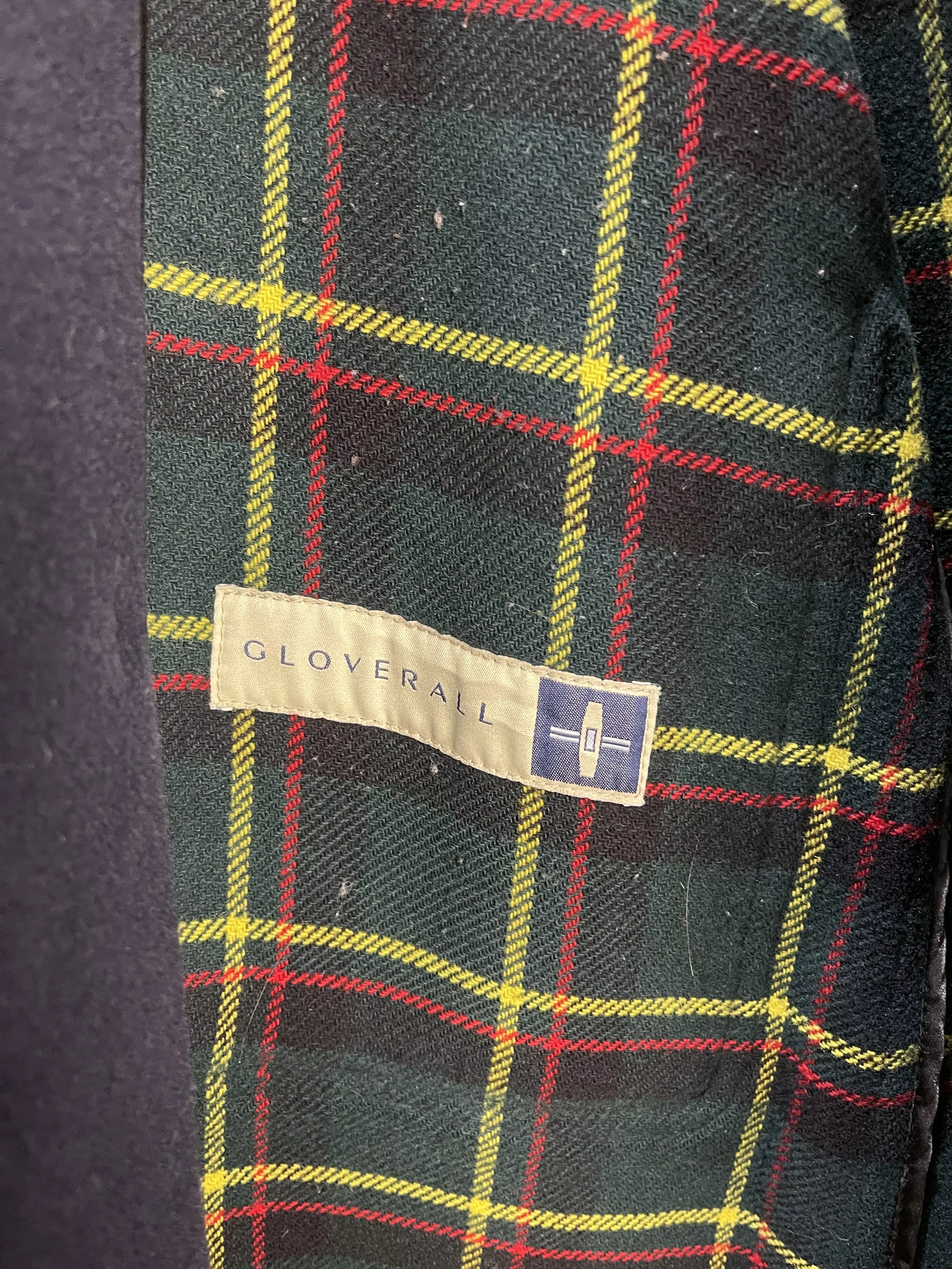 Gloverall Jackets Vintage Gloverall Duffle Coat Jacket Blue