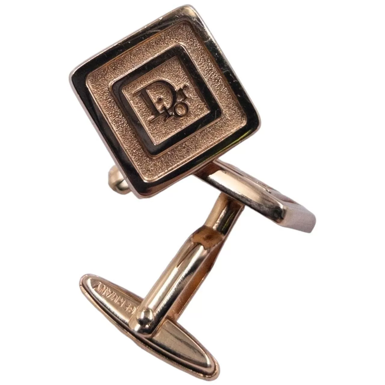 Dior Jewelry Watches Vintage Dior Gold Cuff Links
