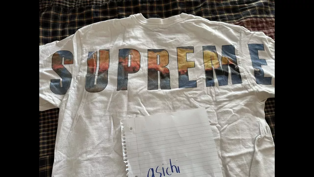 Supreme Short Sleeve T Shirts Supreme Crash Tee White