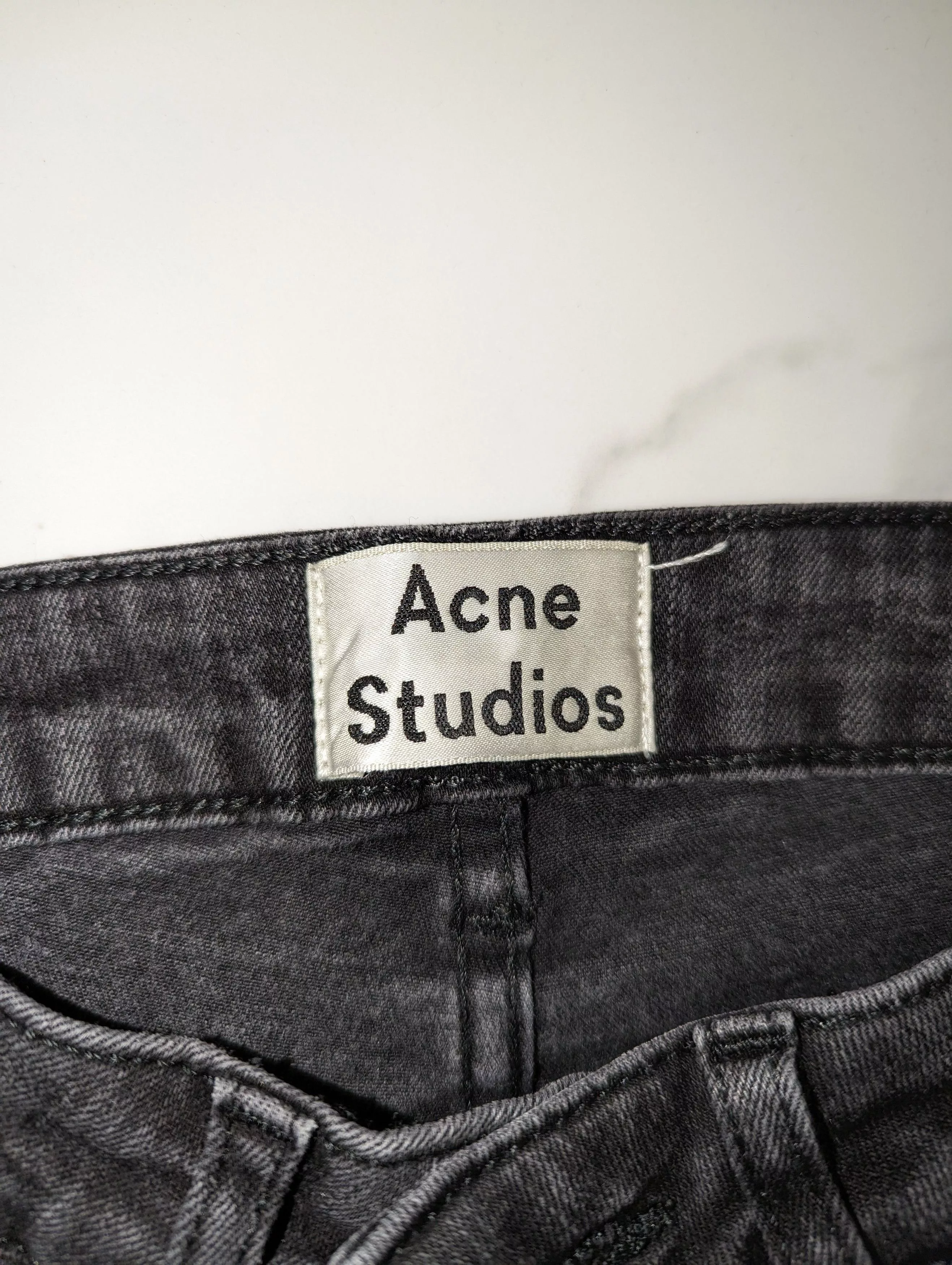Acne Studios Denim Acne studios skin 5 used black jeans