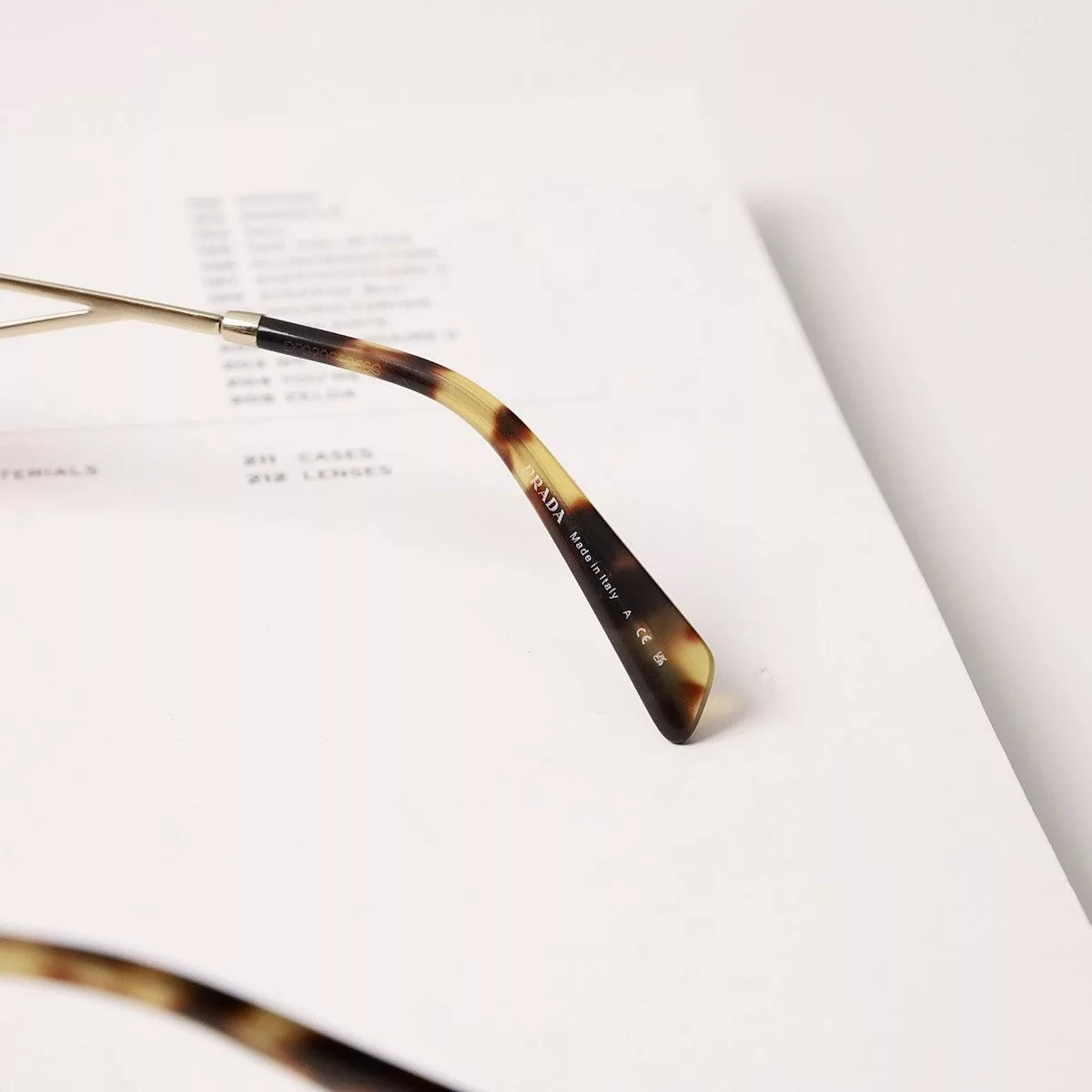Prada Glasses PRADA 0PR 59ZV GLASSES Multi