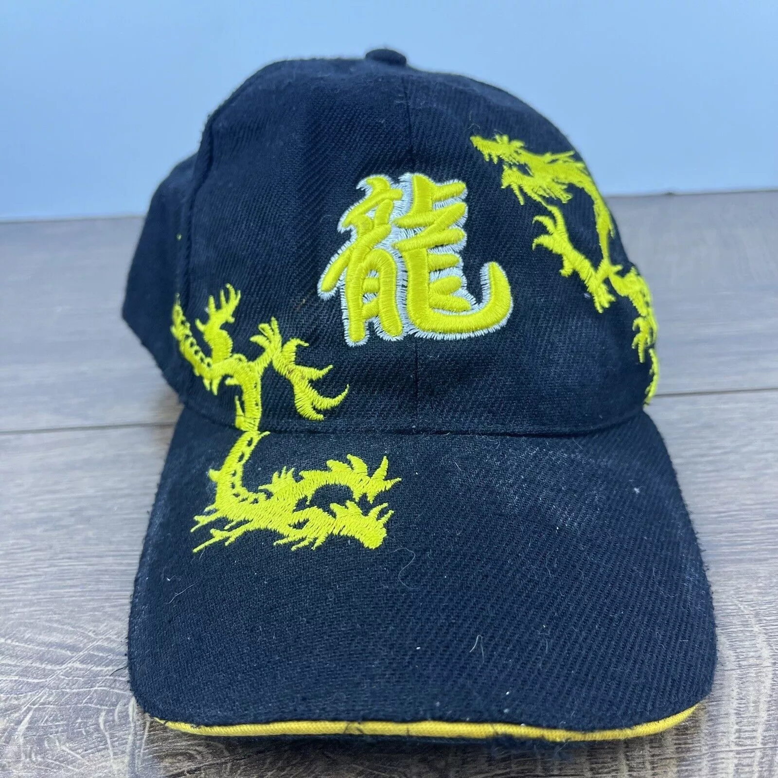 Starter Hats UOGEJP Starter Athletic Hat Black Hat Adjustable Adult Fit H