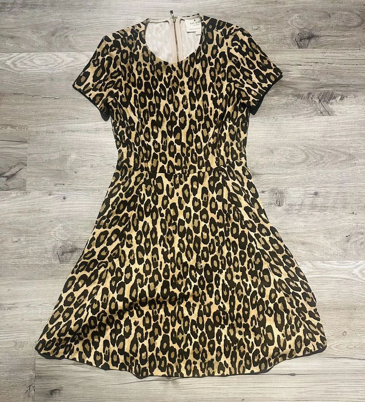 Kate Spade Midi Dresses Kate Spade Animal Print Dress Black