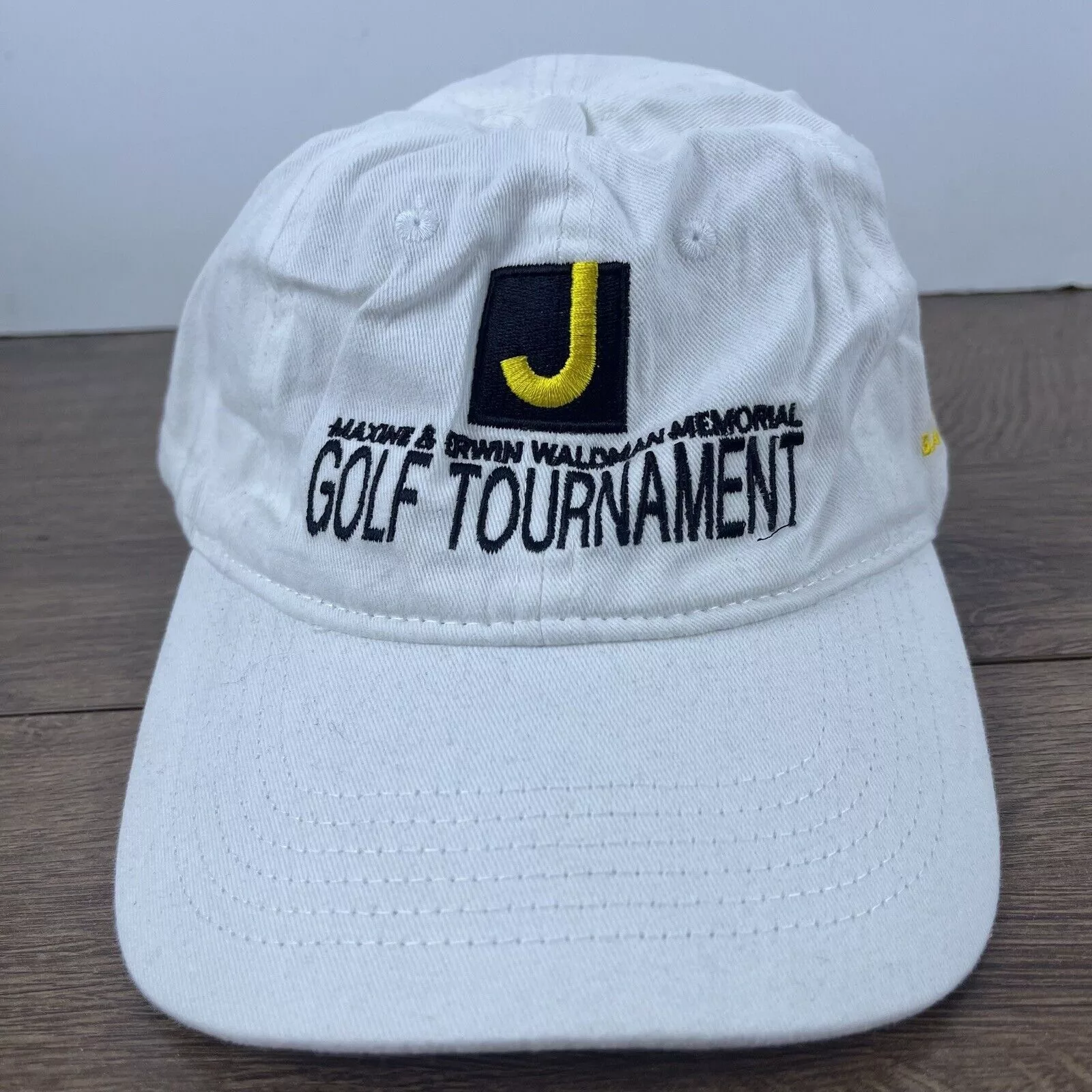 Other Hats Other Maxine Erwin Waldman Golf Tournament Hat White Hat Adjustabl