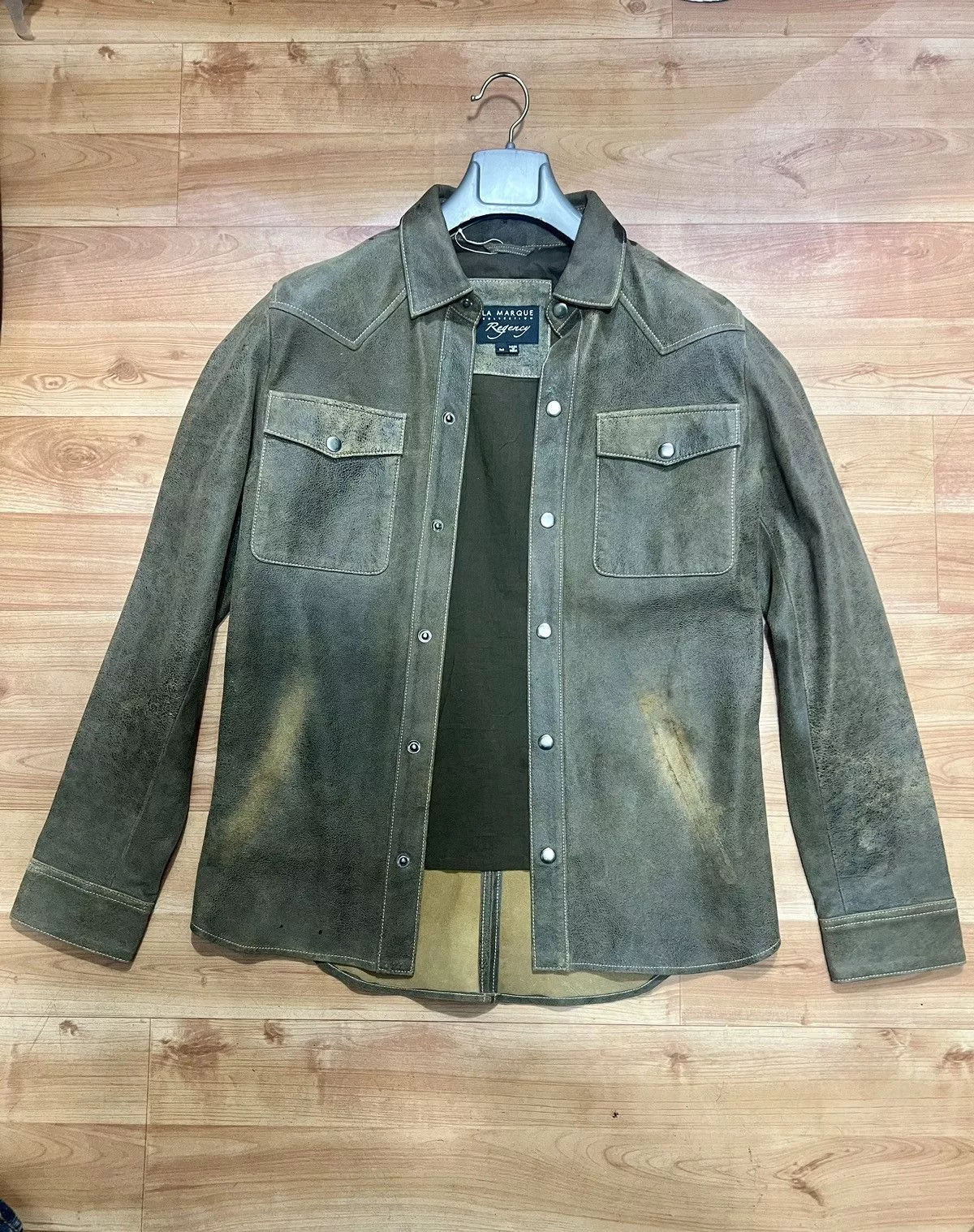 LAMARQUE Leather Jackets LAMARQUE Leather Shirt Beige