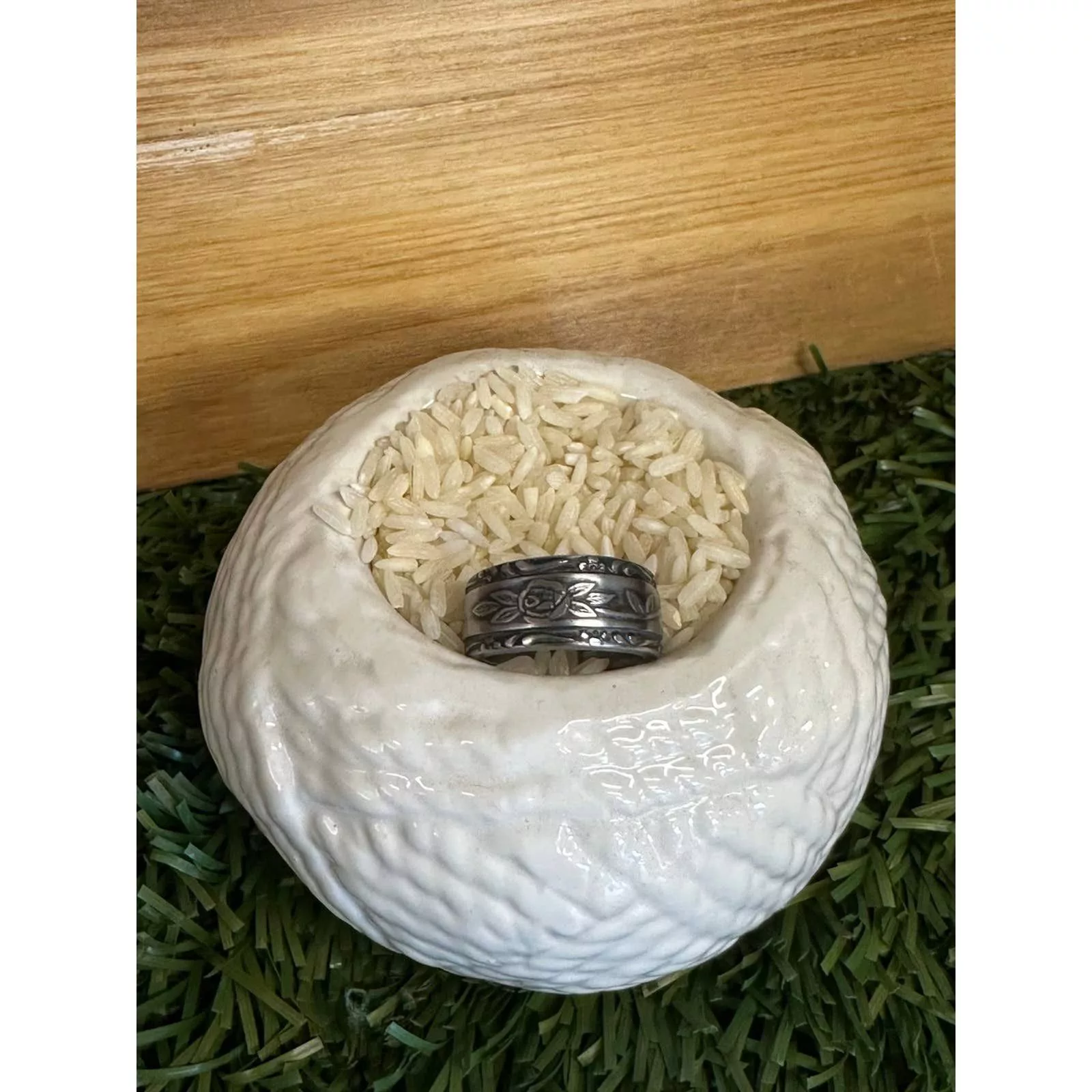 Handmade Rings Handmade Ring size 7.5 Silver