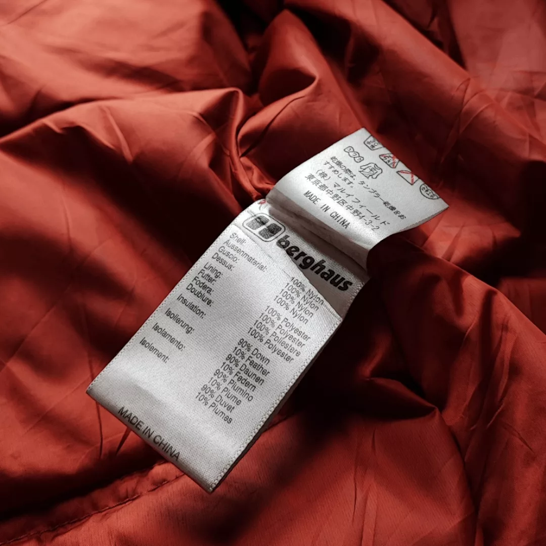 Berghaus Light Jackets Berghaus Goose Down Jacket Brown Gorpcore
