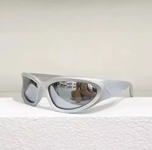 Vintage Glasses Vintage Y2K glasses Sunglasses Silver
