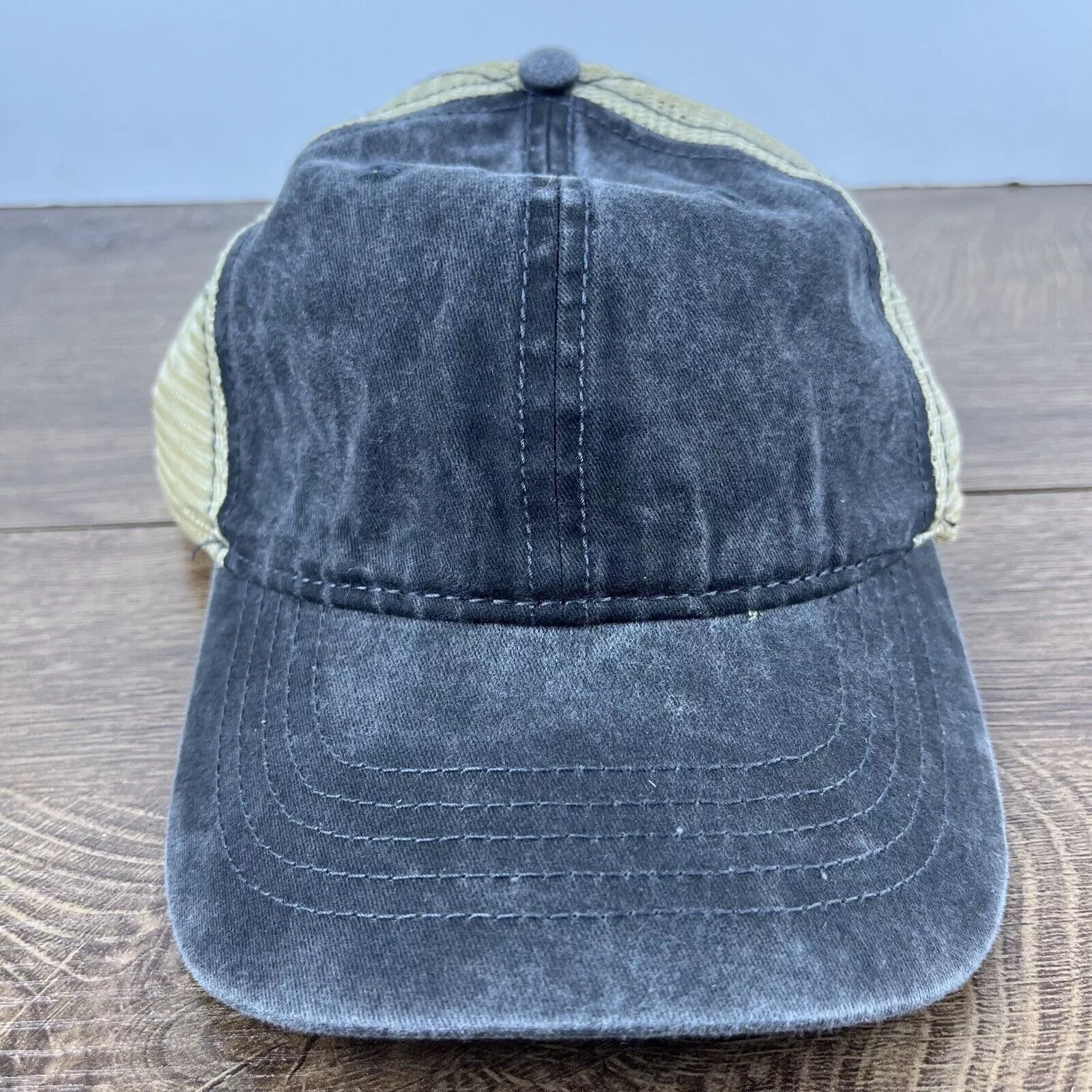 Other Hats Other Plain Gray Baseball Hat Gray Adjustable Hat Gray Baseball Ha