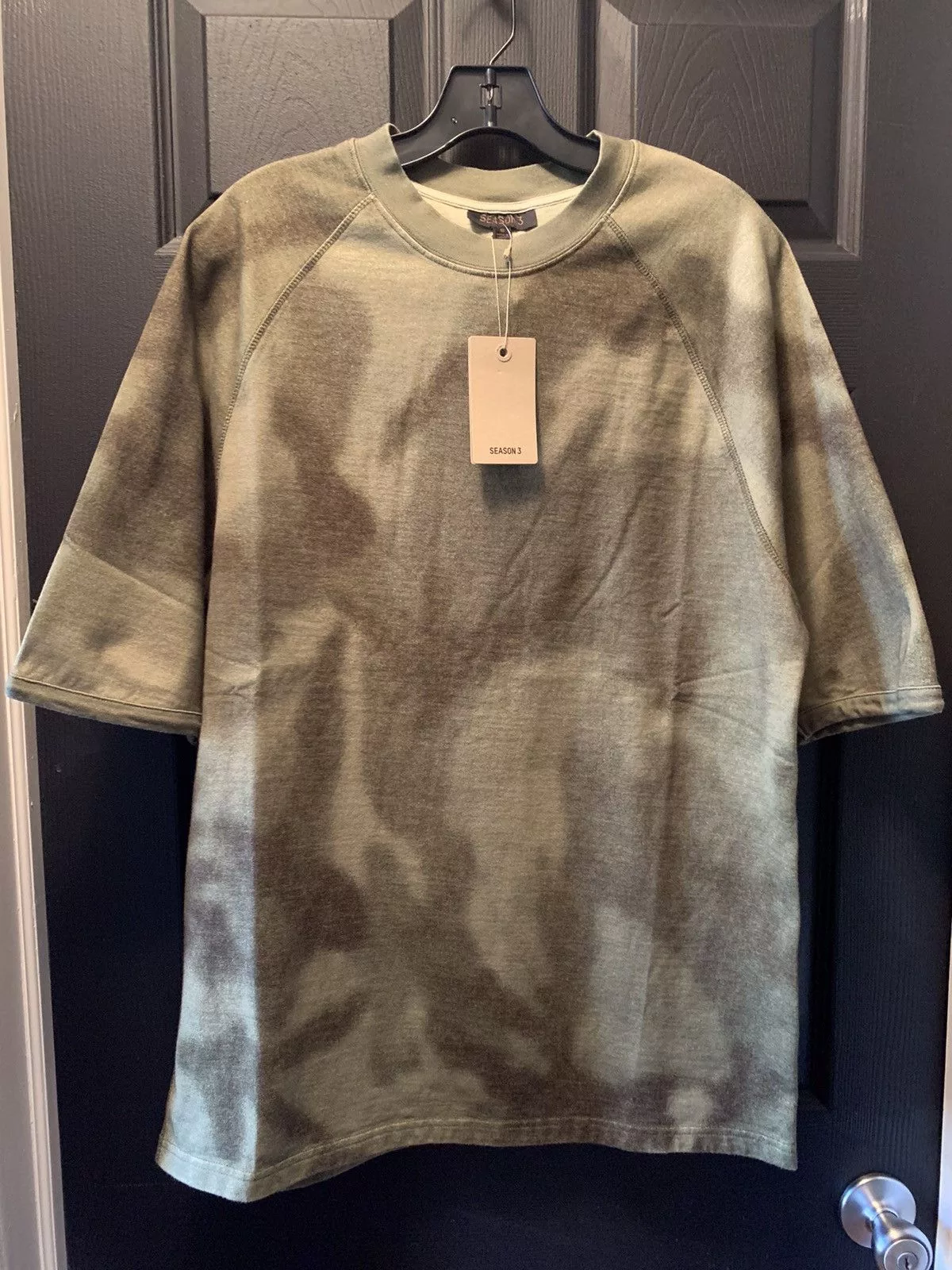 Yeezy Short Sleeve T Shirts Yeezy Season 3 Oversized Camo Tee Multi