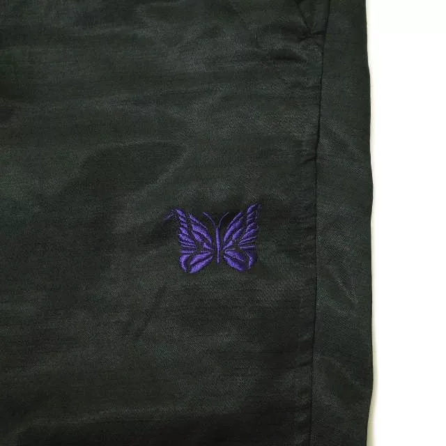 Needles Shorts Poly Slub Sateen String Cowboy Black