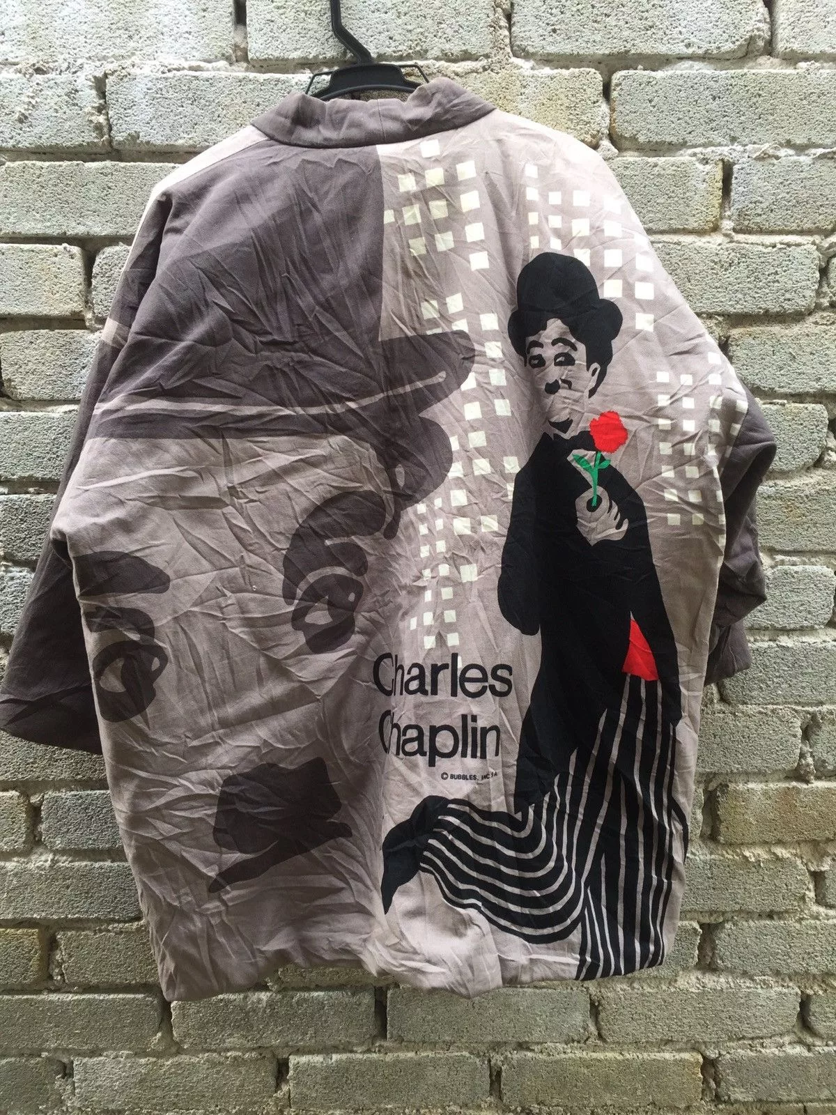 Japanese Brand Light Jackets Japanese Brand ❗️Rare❗️OVP Charlie Chaplin Vintage Kimono Brown