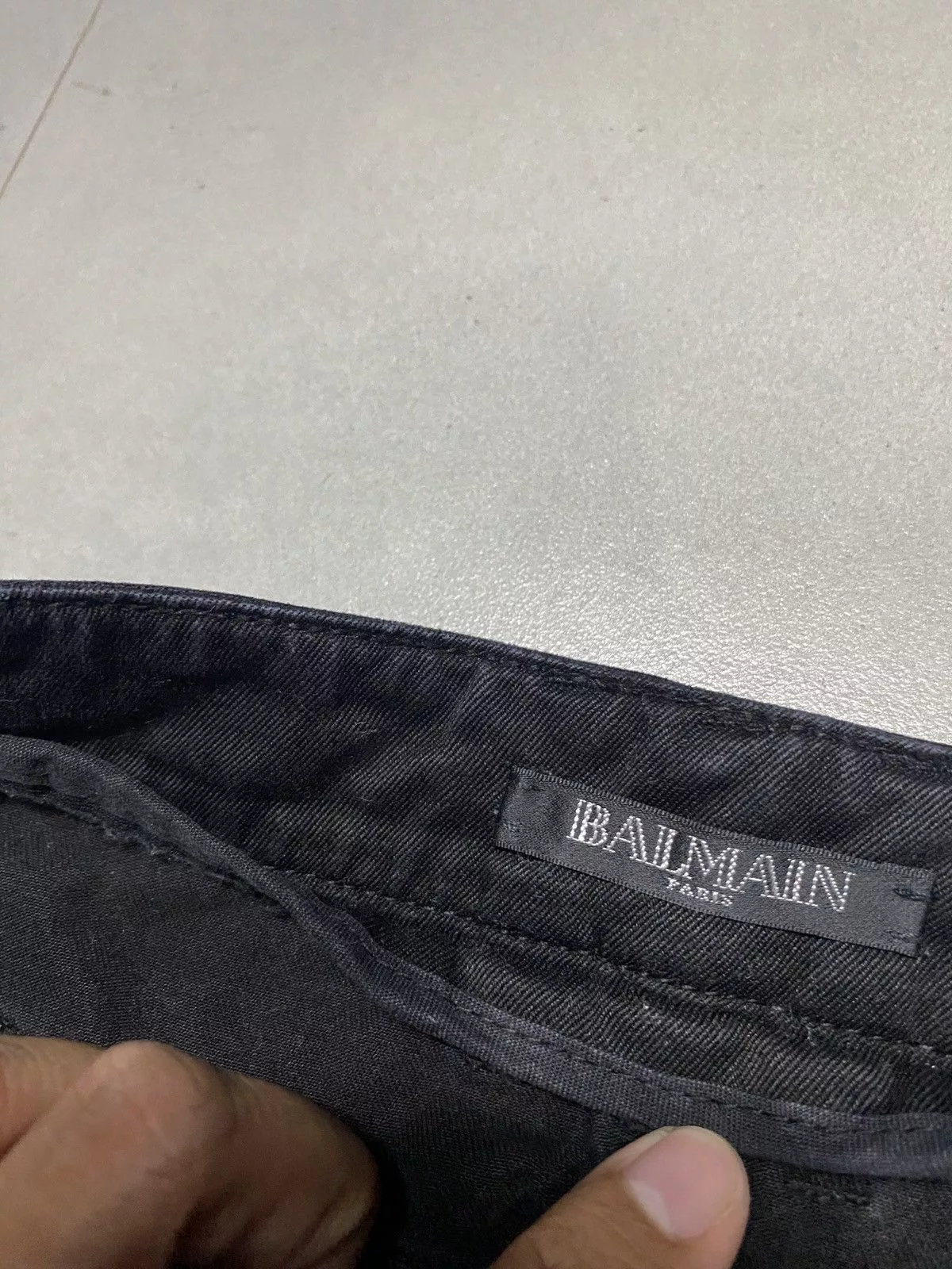 Balmain Jeans Balmain - Biker Jeans Black