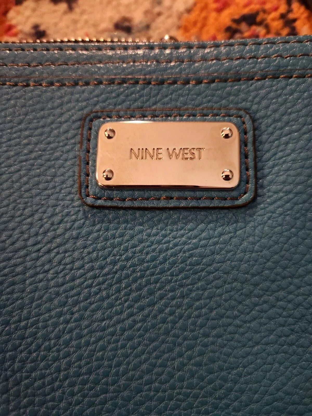 Nine West Other Blue Nine West Square Crossbody Purse