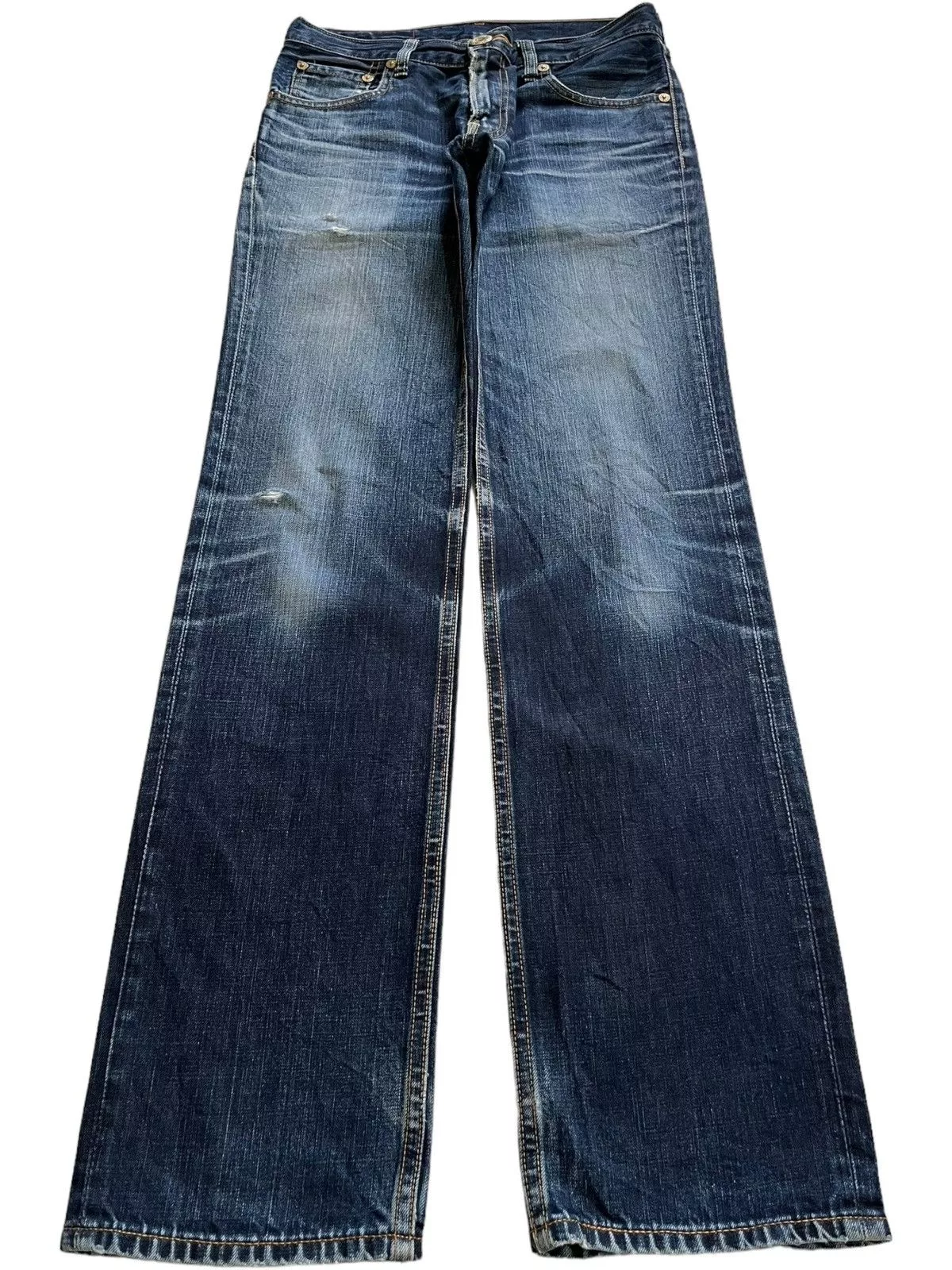 Levi's Denim Levi's × Levi's Vintage Clothing SALES 🔥 Vintage 90s Levis 602 Blue Denim Wash Distress Jean