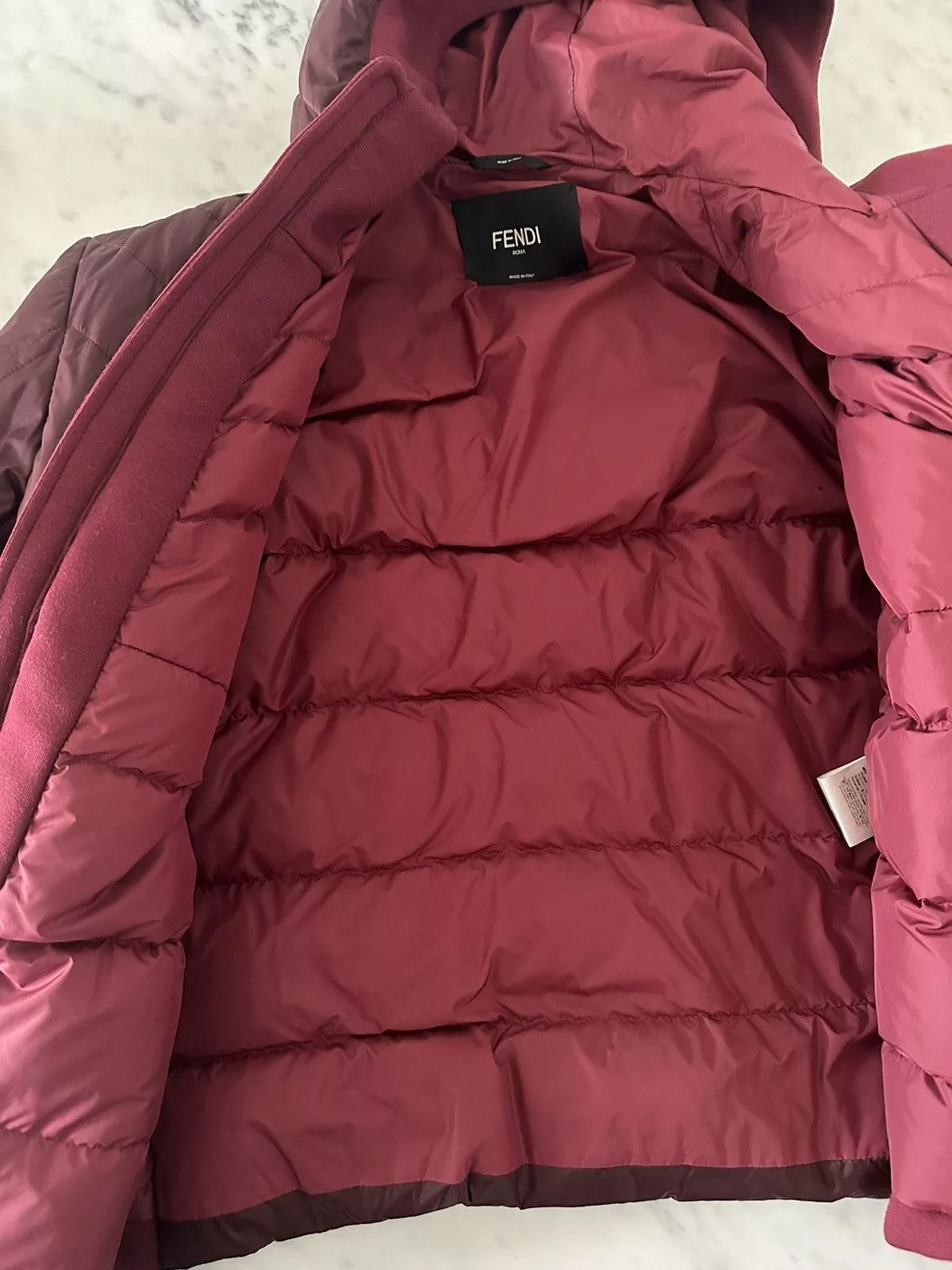 Fendi Light Jackets Fendi Down jacket - Bug eyes Red