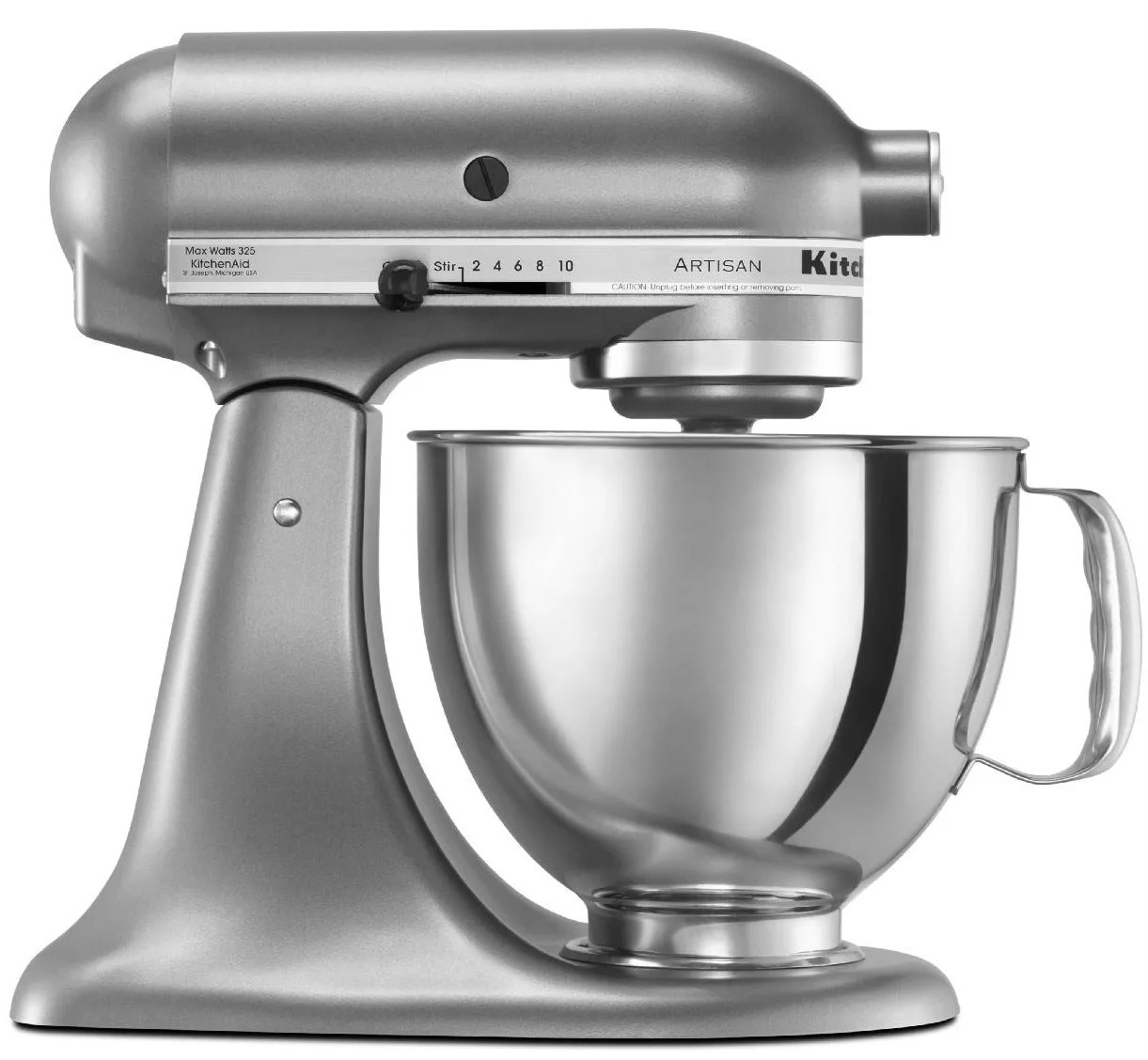 Contour Silver Artisan 5Qt Stand Mixer