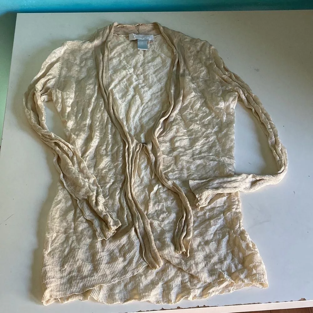 Other Sweaters Other Bibelot Cardigan Size S Gold