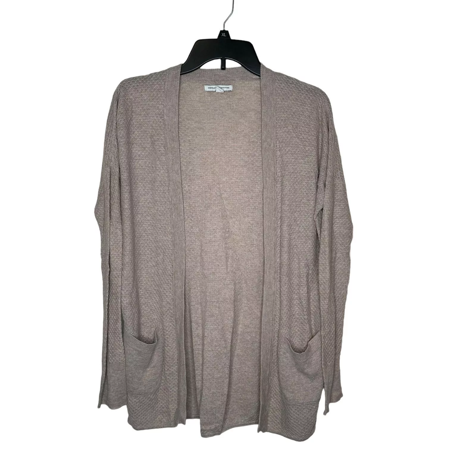 American Eagle Outfitters Sweaters American Eagle Outfitters Women's Sweater Open Front Sz. XS Beige