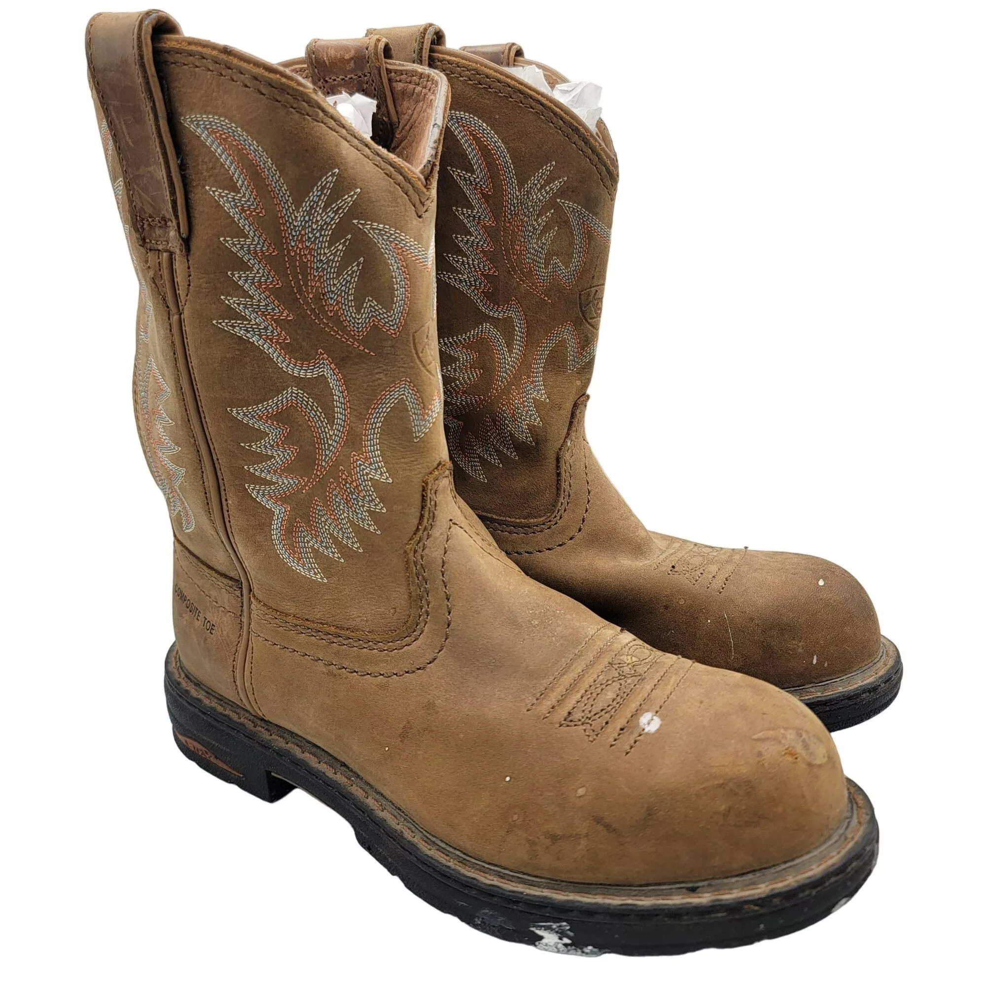 Ariat Boots Ariat Tracey Womens 6 Brown Composite Toe Work Boots Casual