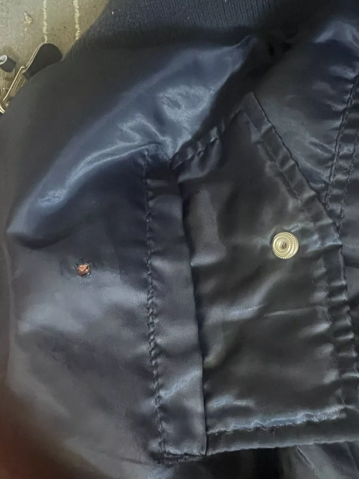 Vintage Bombers Vintage Ma-1 bomber jacket Blue