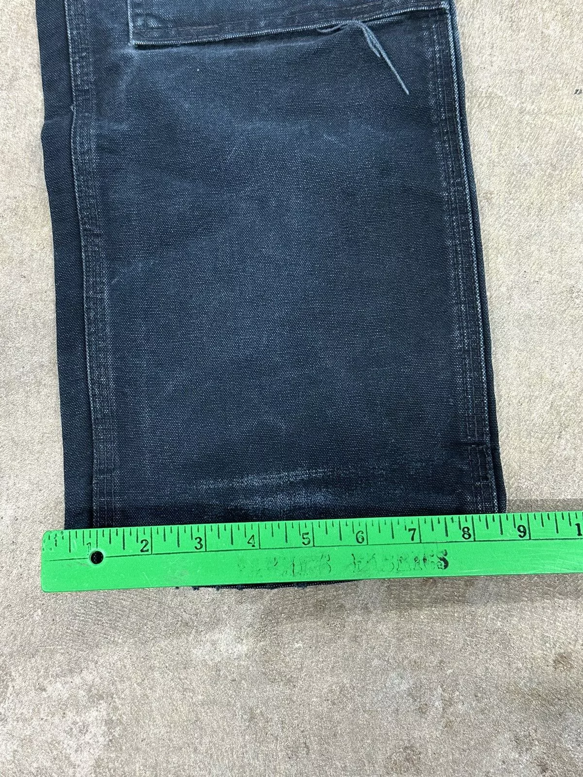 Carhartt Casual Pants Carhartt × Vintage Vintage Y2K 00s Carhartt Thrashed Distressed Double Knees Black Streetwear